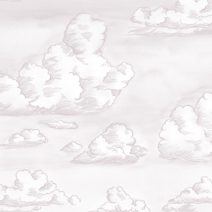 Create a whimsical wonderland in your child's room with our Storybook Clouds Peel and Stick Wallpaper.