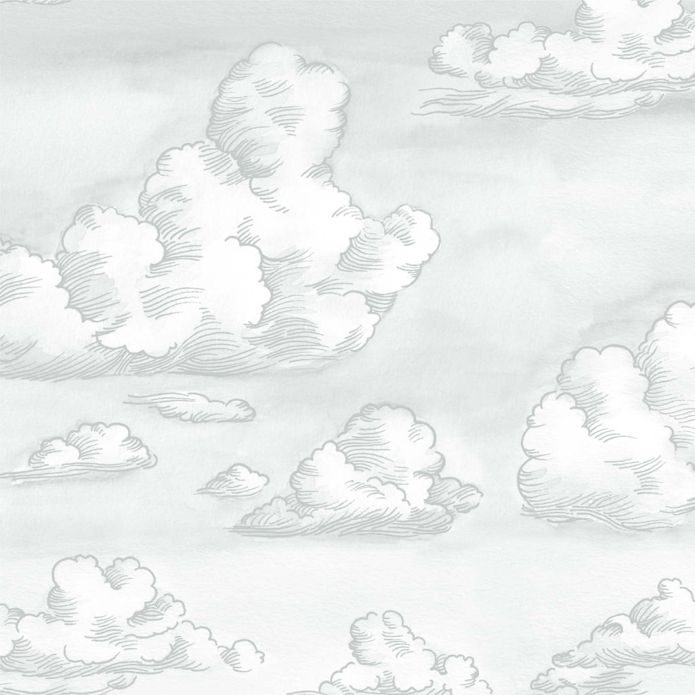 Storybook Clouds Wallpaper