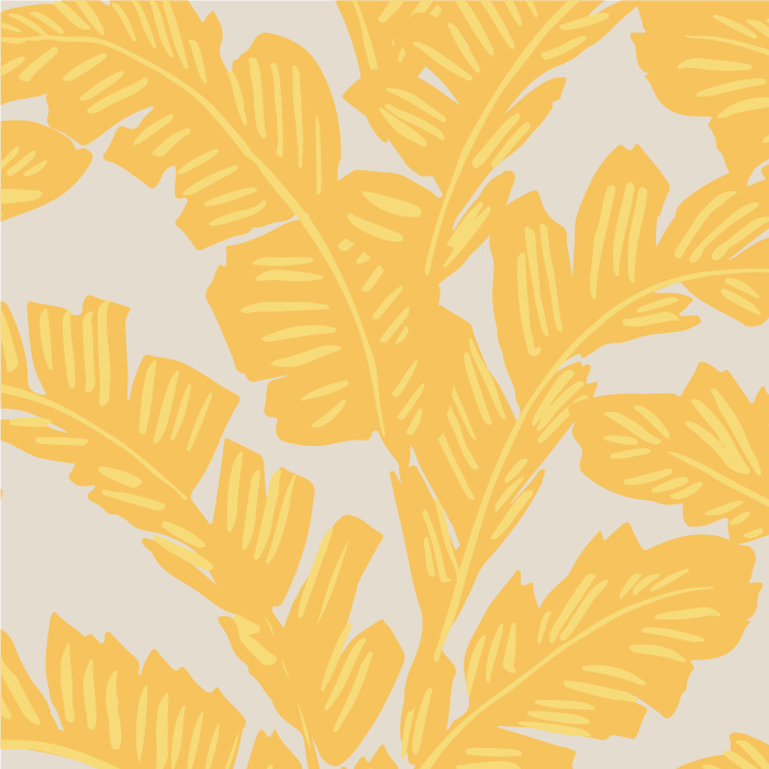 Create a bold yet serene statement with our Banana Fronds Peel and Stick Wallpaper.