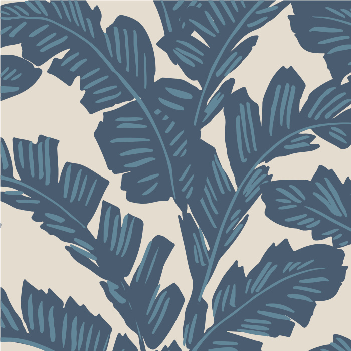Create a bold yet serene statement with our Banana Fronds Peel and Stick Wallpaper.