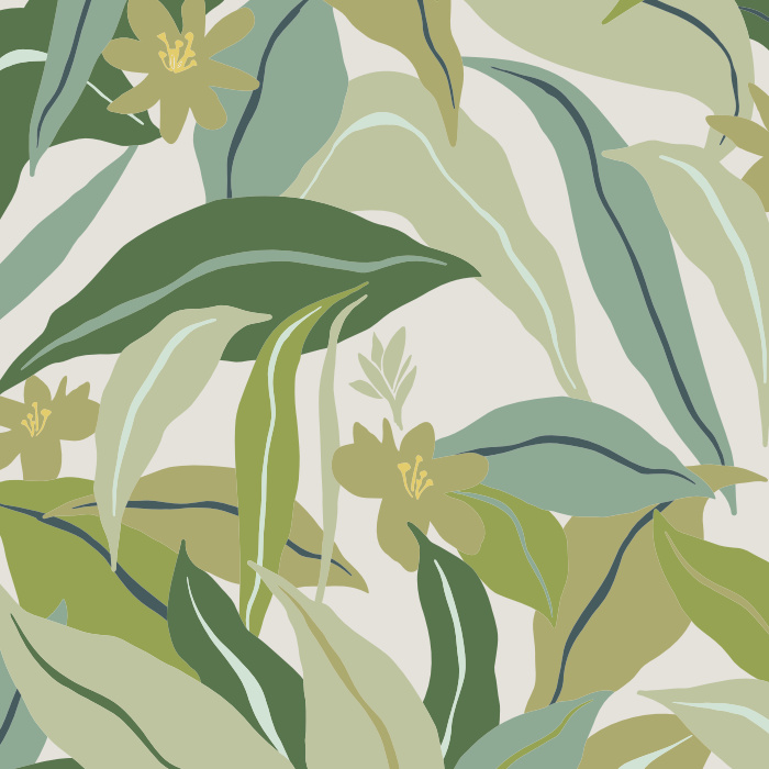 Add some excitement to your life with our Abundant Nature Peel and Stick Wallpaper.