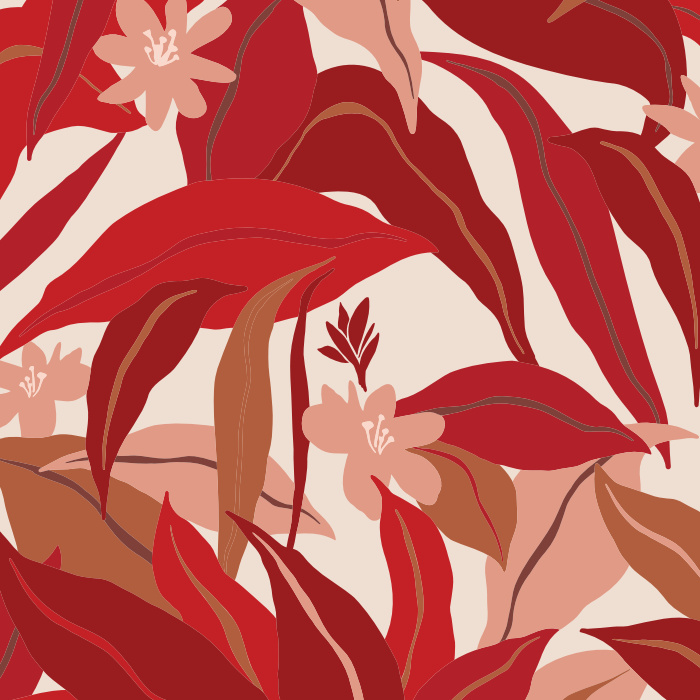 Add some excitement to your life with our Abundant Nature Peel and Stick Wallpaper.