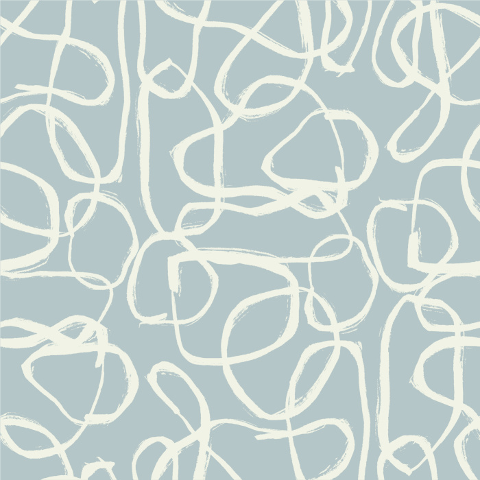 Create a groovy, eye-catching statement on any wall in your home with our Abstract Lines Peel and Stick Wallpaper.