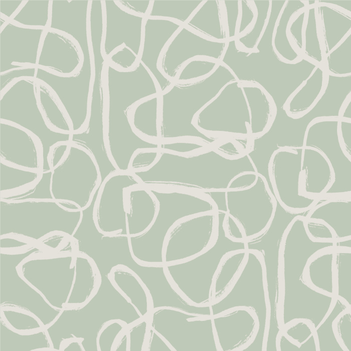 Create a groovy, eye-catching statement on any wall in your home with our Abstract Lines Peel and Stick Wallpaper.