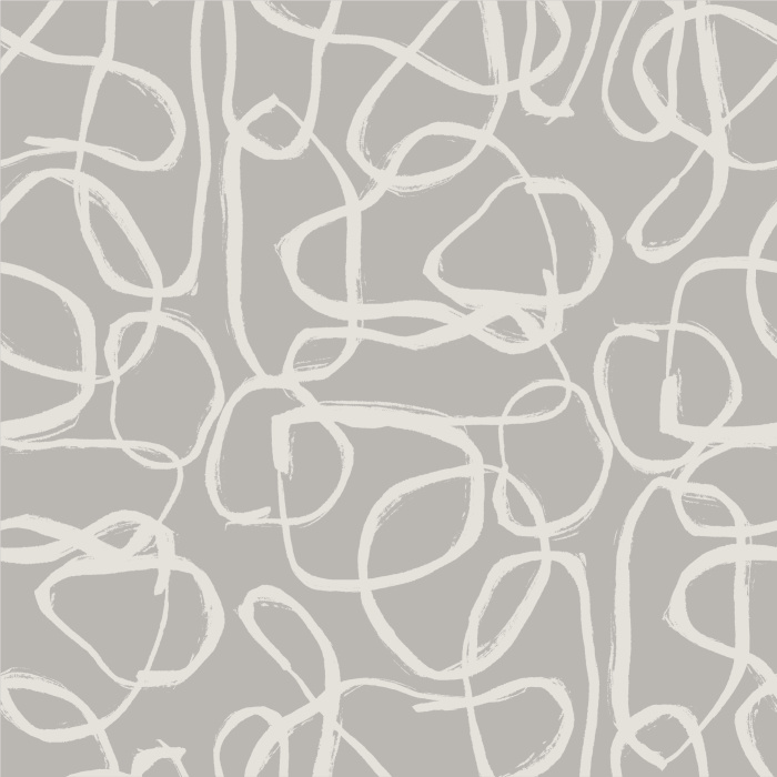 Create a groovy, eye-catching statement on any wall in your home with our Abstract Lines Peel and Stick Wallpaper.