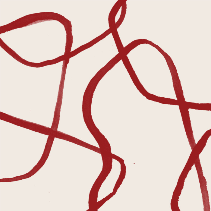 Our Infinite Line Peel and Stick Wallpaper is sure to add an abstract touch to any wall in your home.