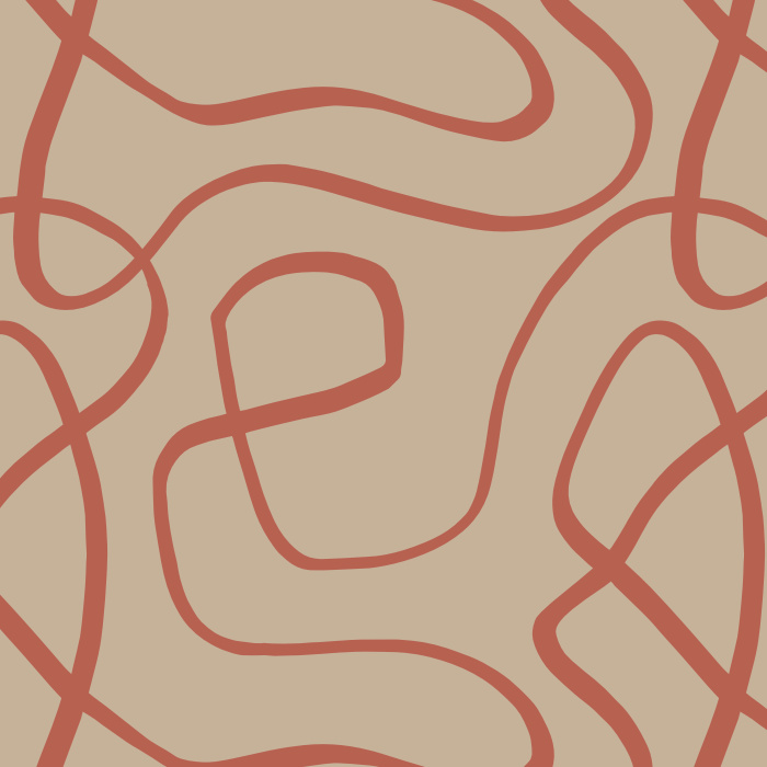 Create an eye-catching, abstract touch to any wall in your home with our Desert Maze Peel and Stick Wallpaper.