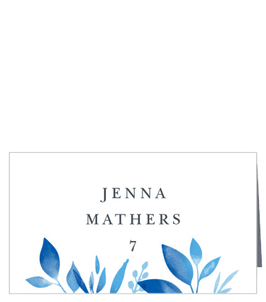 Let family and friends know what table they are seated at with our Botanic Love Place Cards.