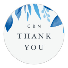 Seal envelopes or gift loved ones with a memento of your special day with our Botanic Love Wedding Stickers.