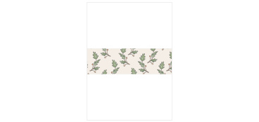 Our Oak Leaves Wedding Belly Bands are sure to keep your cards neatly organized on their way to your guests.