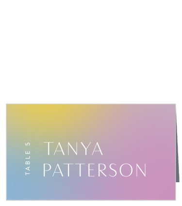 Give all your friends and family a special spot with our Love Aura Place Cards.
