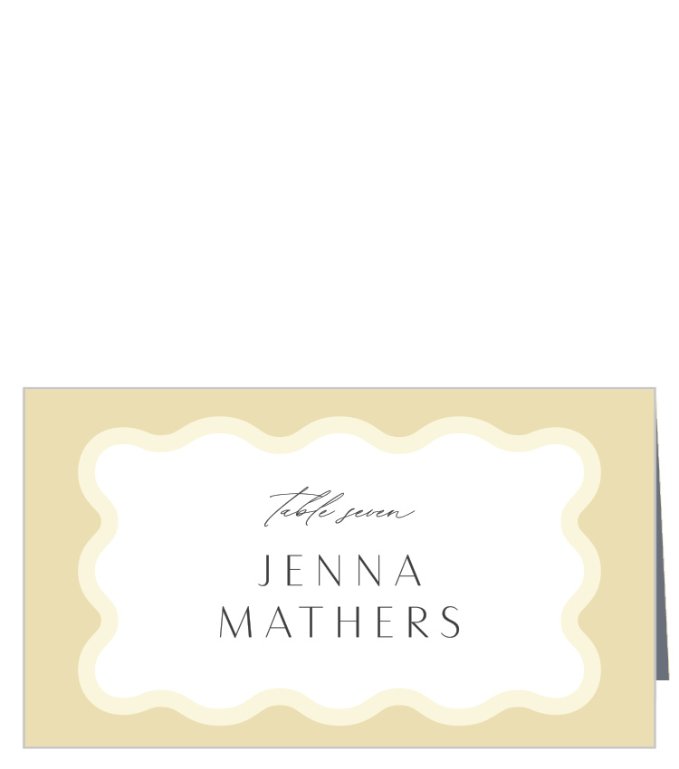 Wave Pool Place Cards