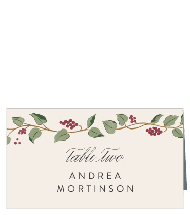 Give everyone a spot at your perfect wedding with our Vineyard Vines Place Cards.