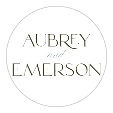 Seal the envelopes that will be sent to your guests with our In Alignment Wedding Stickers.