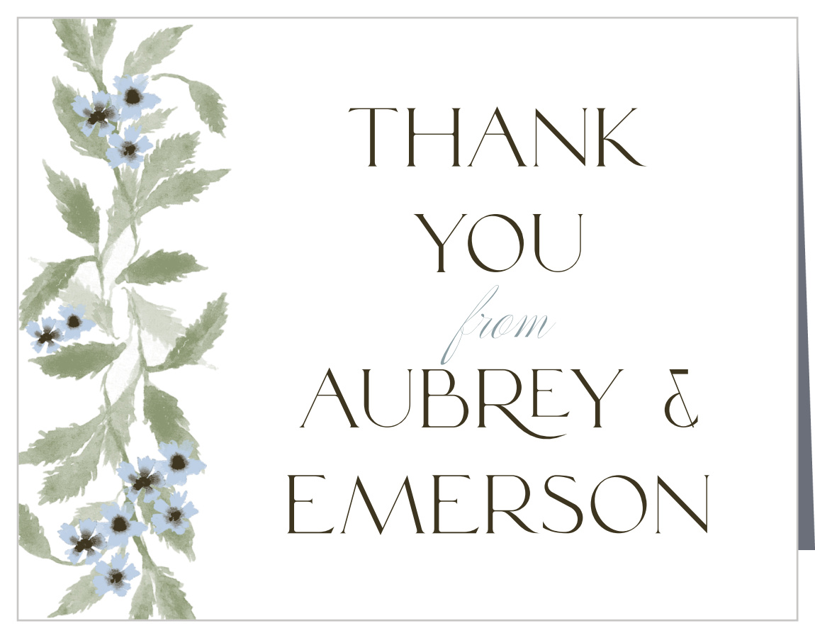 In Alignment Wedding Thank You Cards