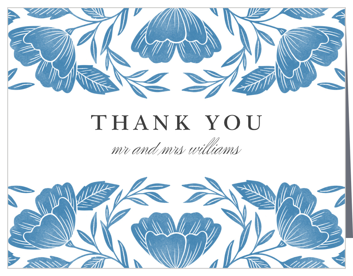 Fall in Love Wedding Thank You Cards