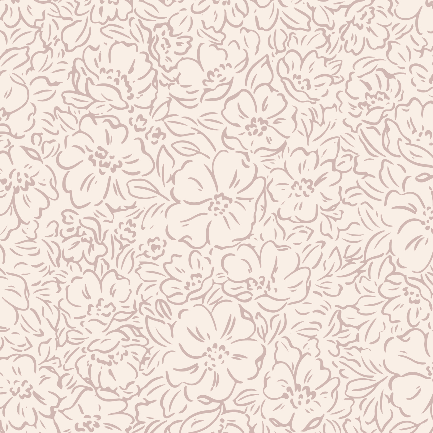 Neutral Roses Peel And Stick Removable Wallpaper | Love vs. Design