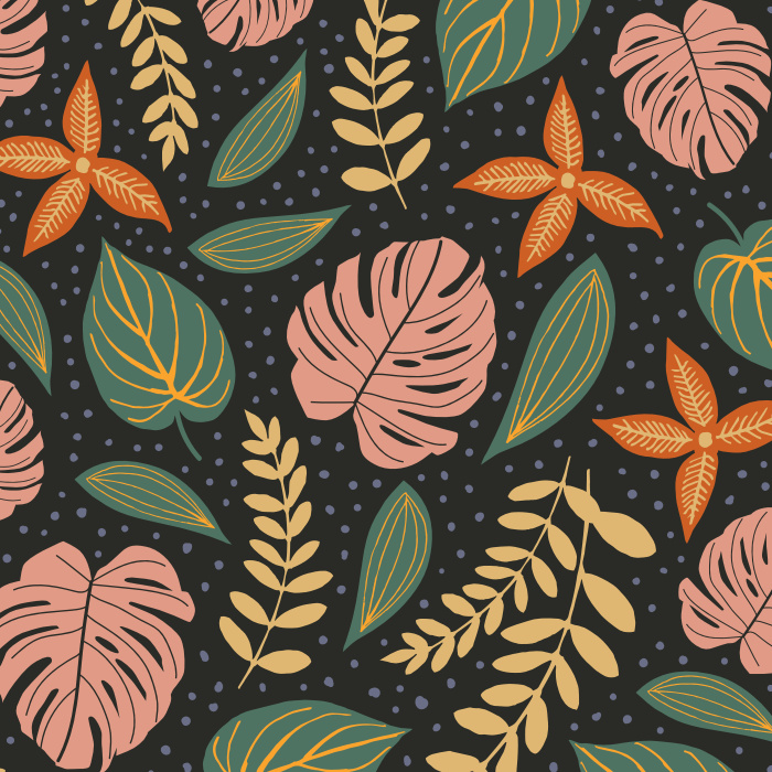 Create a jungle of fun in the comfort of your own home with our Rainforest Pond Peel and Stick Wallpaper. 