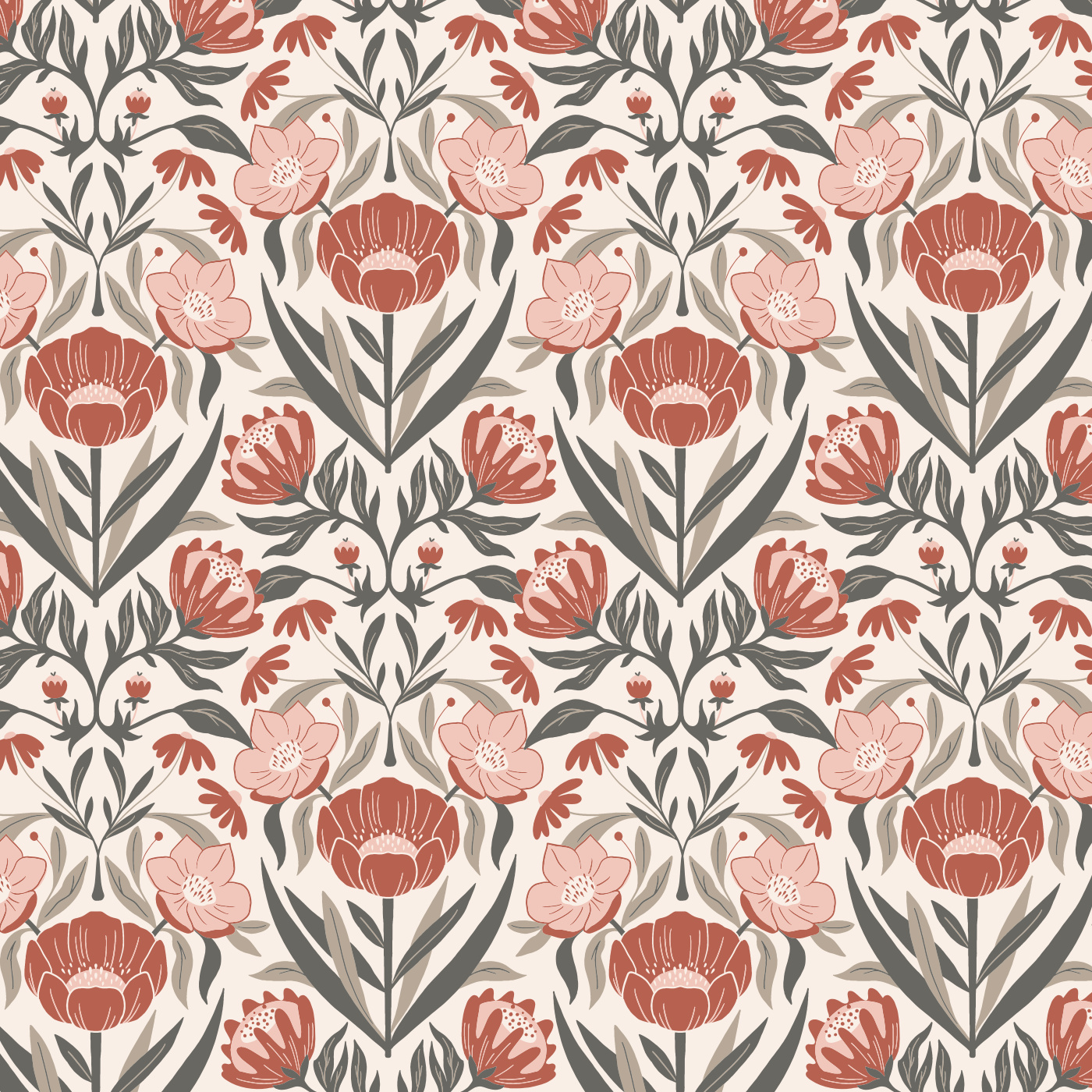 Rising Tulip Wallpaper