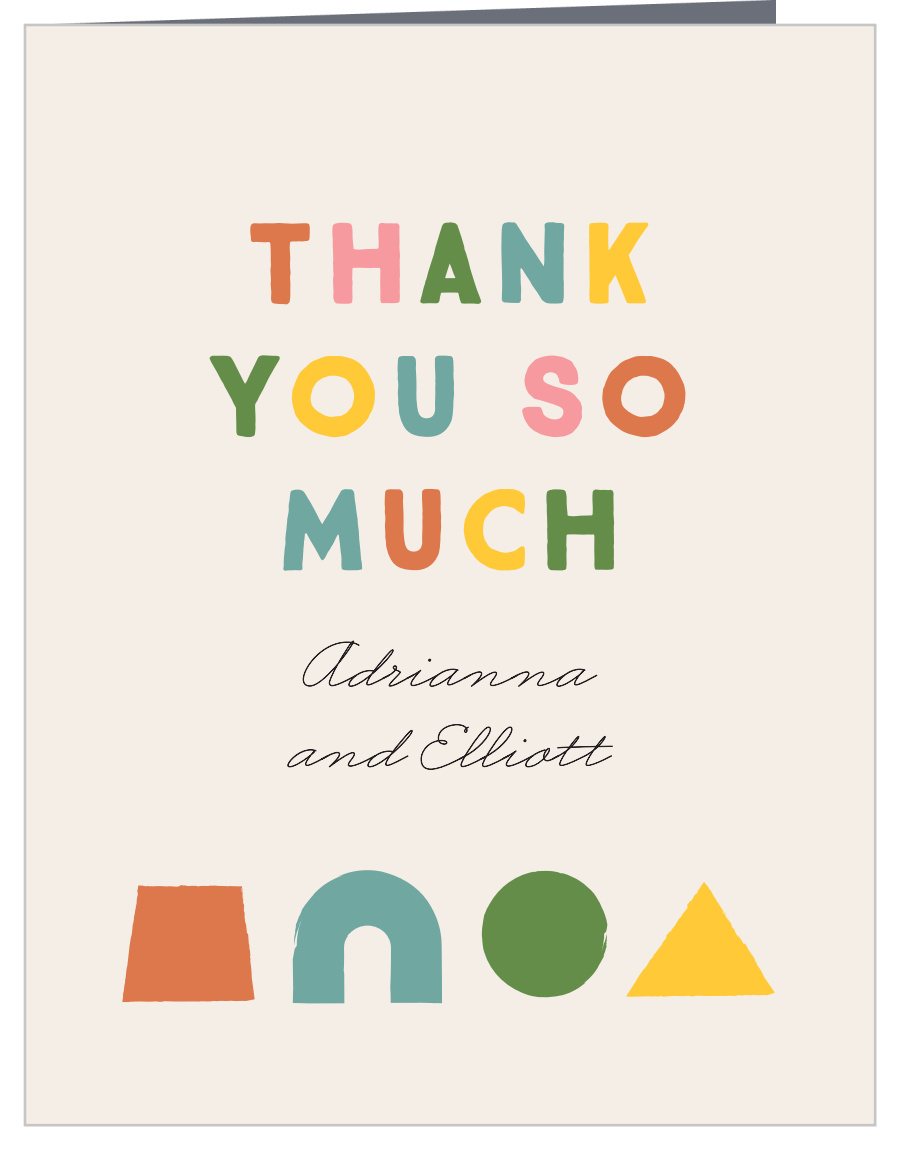 Here Comes Parenthood Baby Shower Thank You Cards
