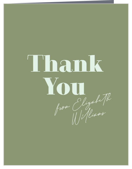 Show your appreciation in style with our Mod Photos Baby Shower Thank You Cards.