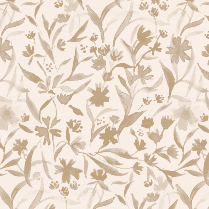 Create a classic floral garden in any room in your home with our Tiny Blossom Peel and Stick Wallpaper.