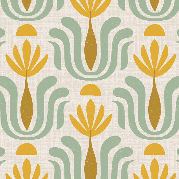 Create a true throwback with our Mid Century Motif Peel and Stick Wallpaper.