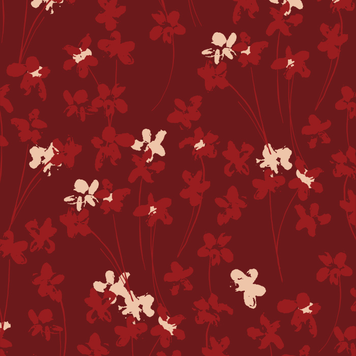 Create a distressed garden on any wall in your home with our Allover Floral Peel and Stick Wallpaper.