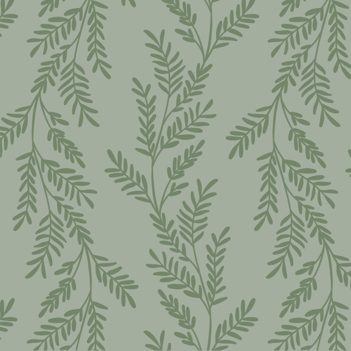 Add a touch of greenery to any wall in your home with our Climbing Foliage Peel and Stick Wallpaper.