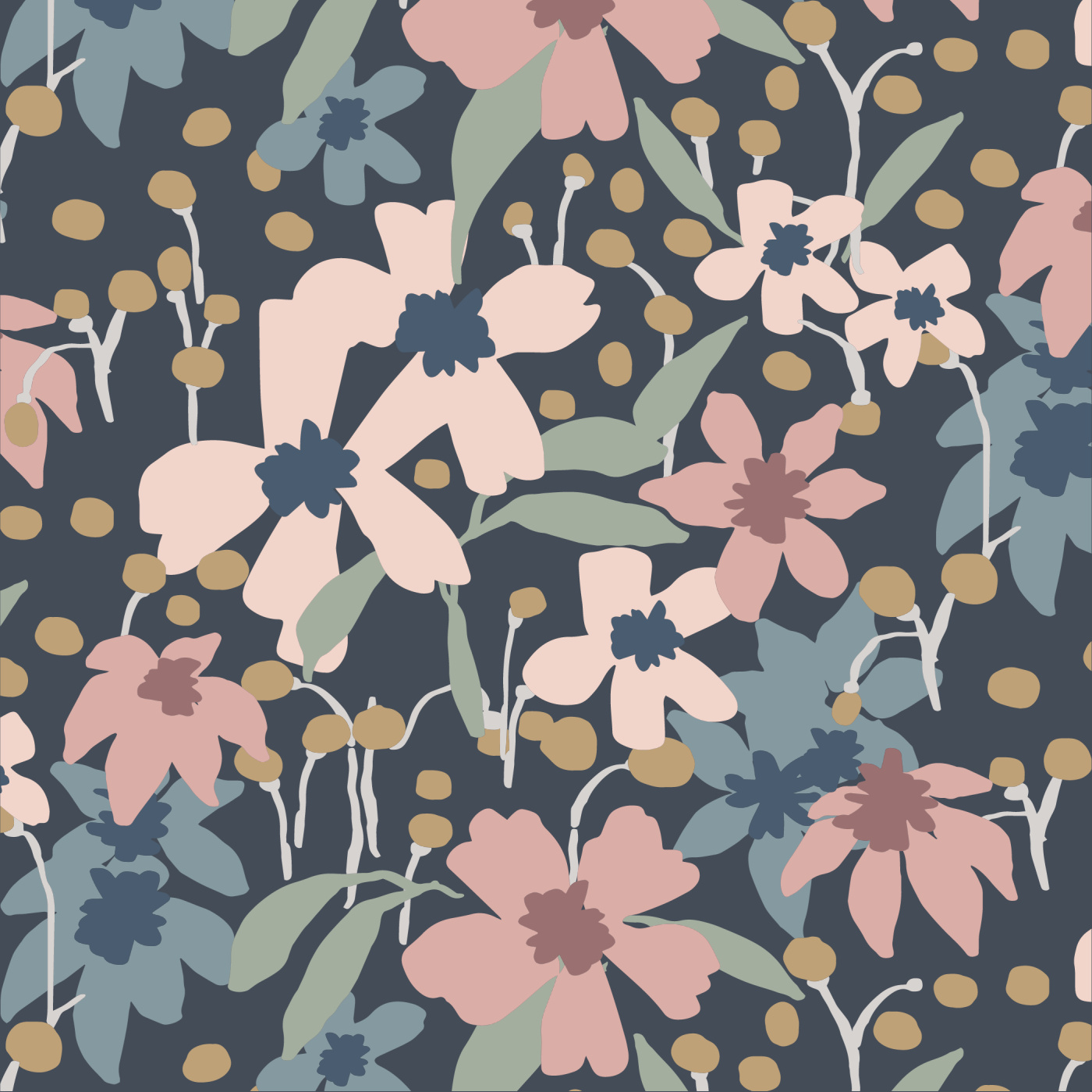 Wildflower Fields Wallpaper