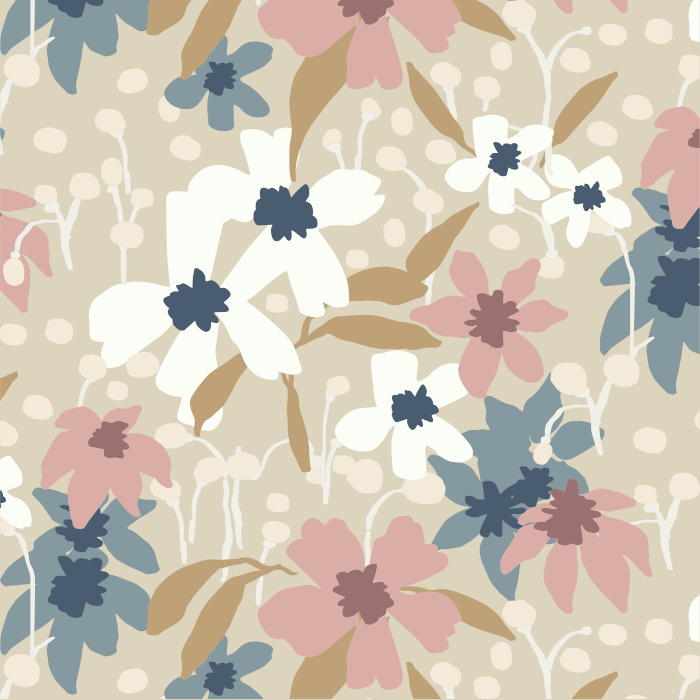 Our Wildflower Fields Peel and Stick Wallpaper is sure to add a colorful garden vibe to any room in your home.