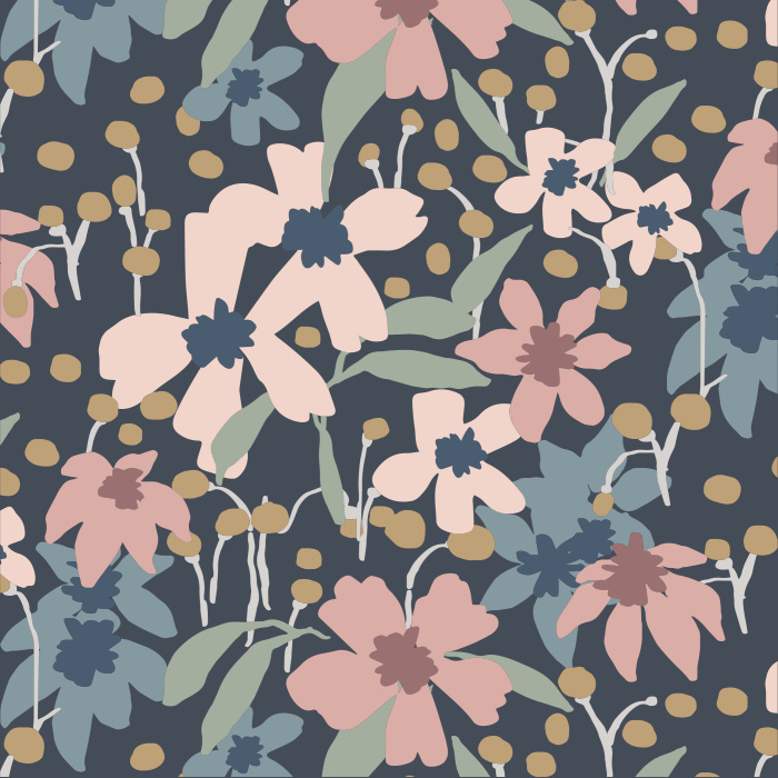 Our Wildflower Fields Peel and Stick Wallpaper is sure to add a colorful garden vibe to any room in your home.