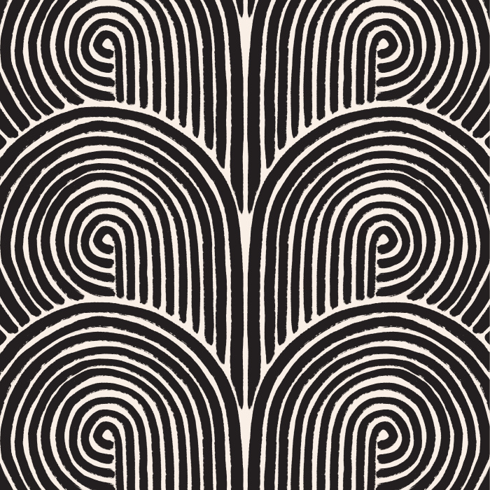 Create a classic statement with our Radial Swirls Peel and Stick Wallpaper on any wall in your home.