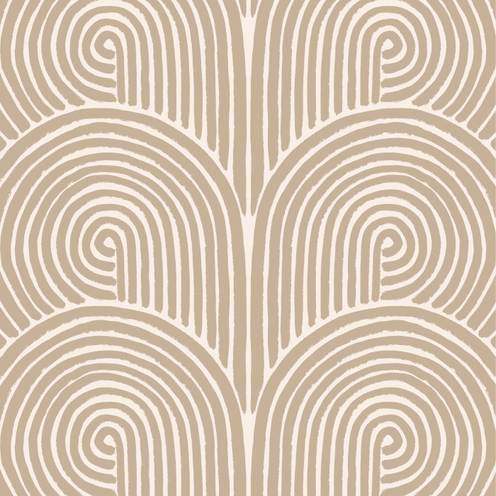 Create a classic statement with our Radial Swirls Peel and Stick Wallpaper on any wall in your home.