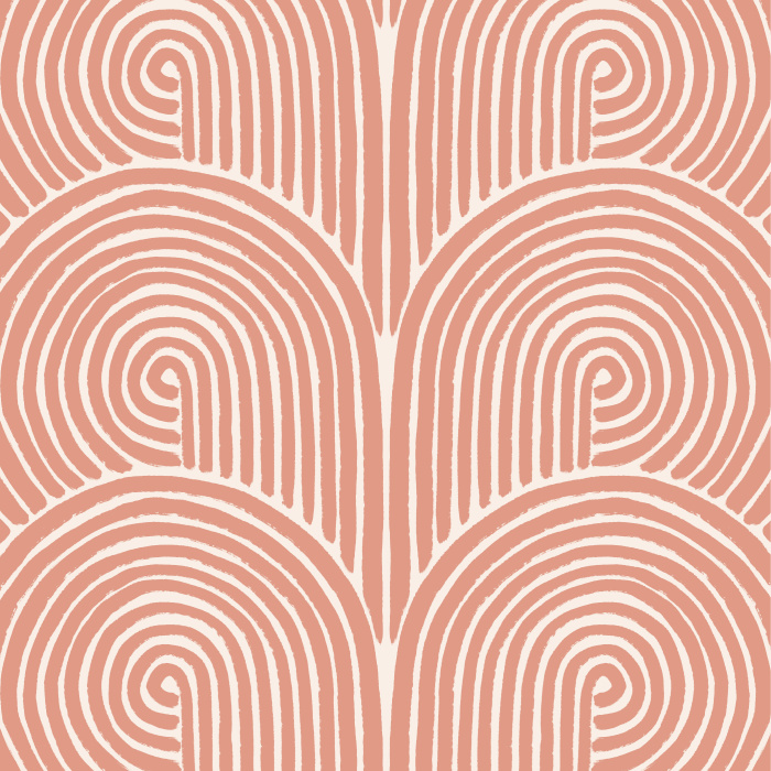 Create a classic statement with our Radial Swirls Peel and Stick Wallpaper on any wall in your home.