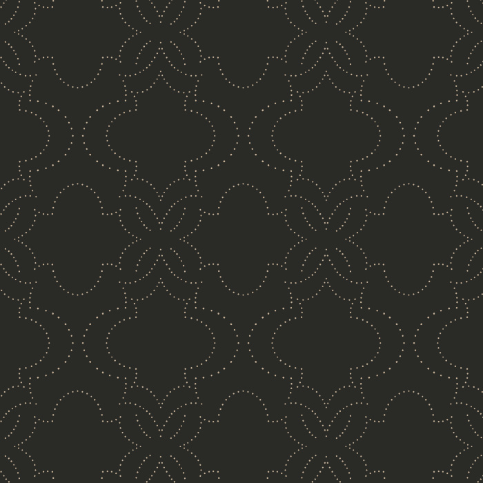 Add an ornamental touch with our Dotted Damask Peel and Stick Wallpaper.