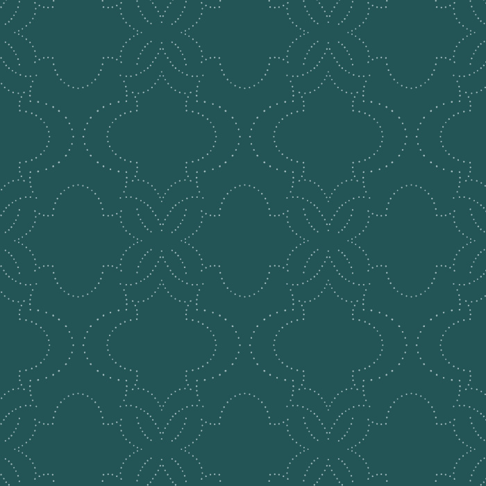 Add an ornamental touch with our Dotted Damask Peel and Stick Wallpaper.