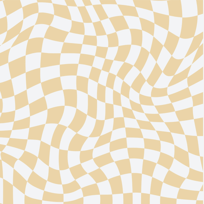 Express your unique, edgy style with the look of our Swirled Check Peel and Stick Wallpaper.