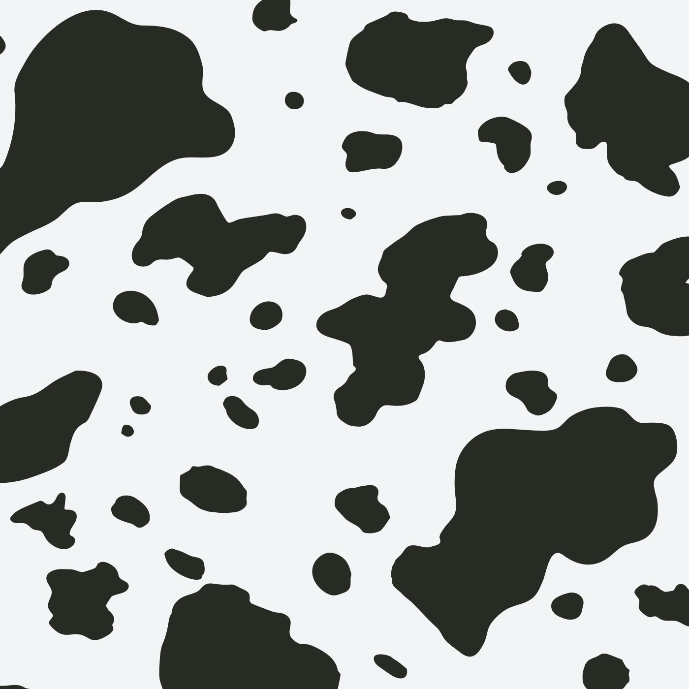 Cow Print Removable or Traditional Wallpaper – La Grand Classique