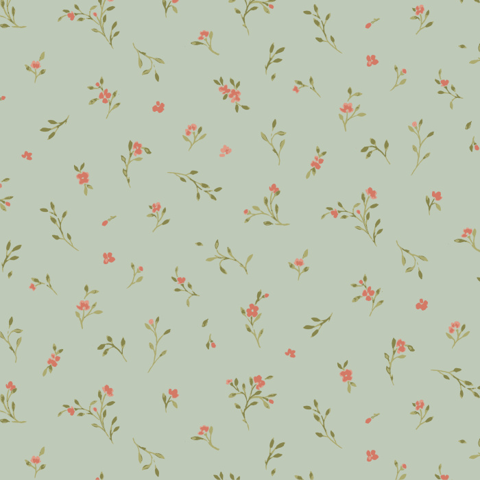 Our Itsy Ditsy Flowers Peel and Stick Wallpaper brings a garden look to any wall in your home.