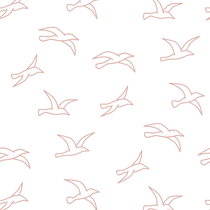 Breathe some life into your space with our Flying Birds Peel and Stick Wallpaper.