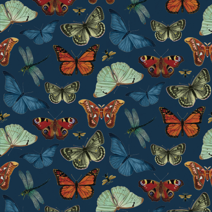 Bring out your inner entomologist when you add our Vintage Butterfly Peel and Stick Wallpaper to any room in your home.