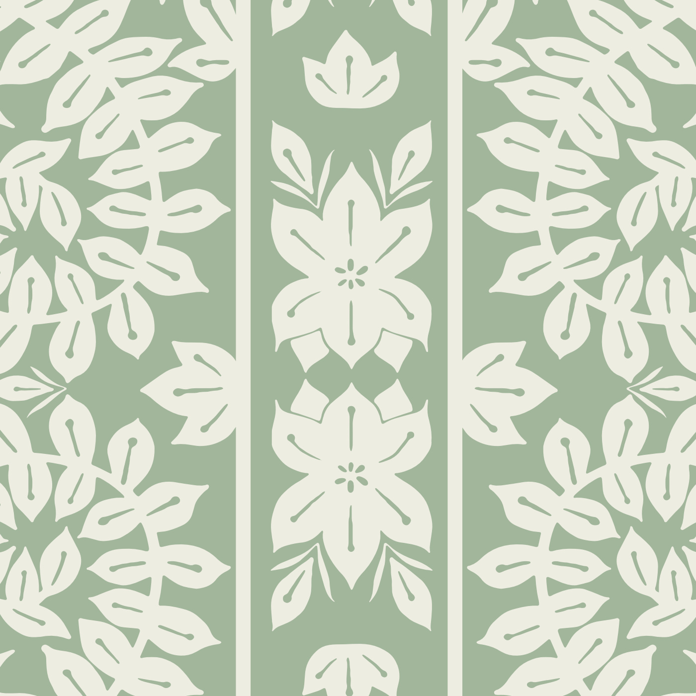 Decorative Leaves Wallpaper