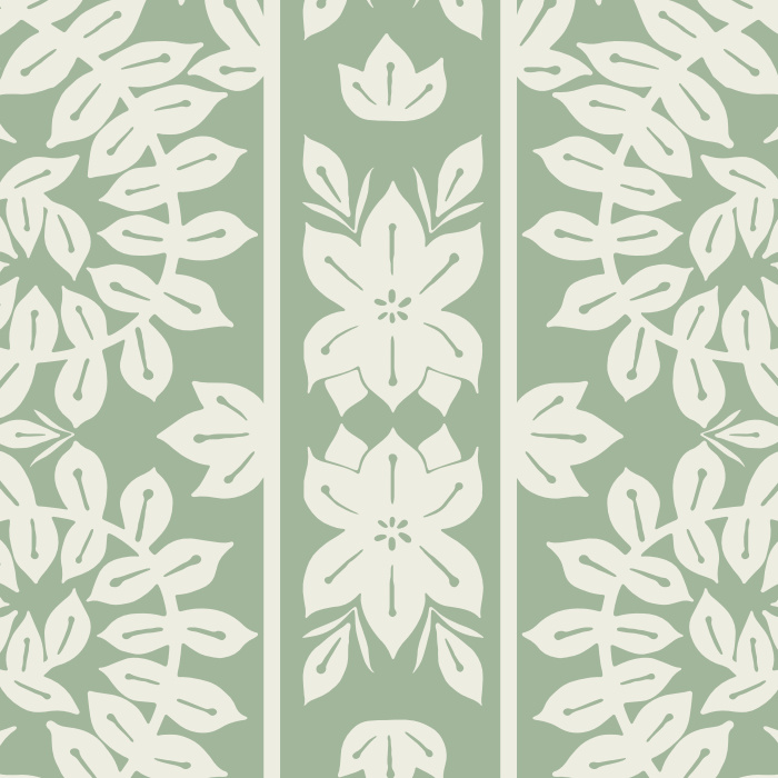 Give your home some grandmillennial comfort with our Decorative Leaves Peel and Stick Wallpaper.