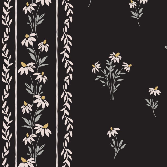 Add a classic statement to any wall in your home with our Rural Fairytale Peel and Stick Wallpaper.