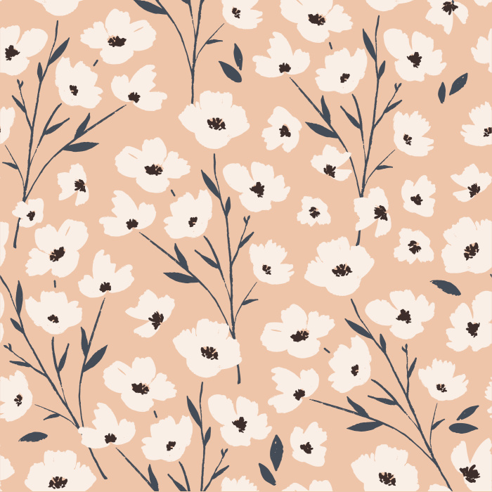 Our Textured Floral Peel and Stick Wallpaper is sure to add a touch of nature to any wall in your home.