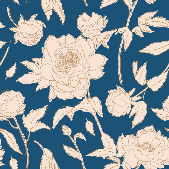 Our Sketched Peonies Peel and Stick Wallpaper is sure to bring a floral touch to any wall in your home.
