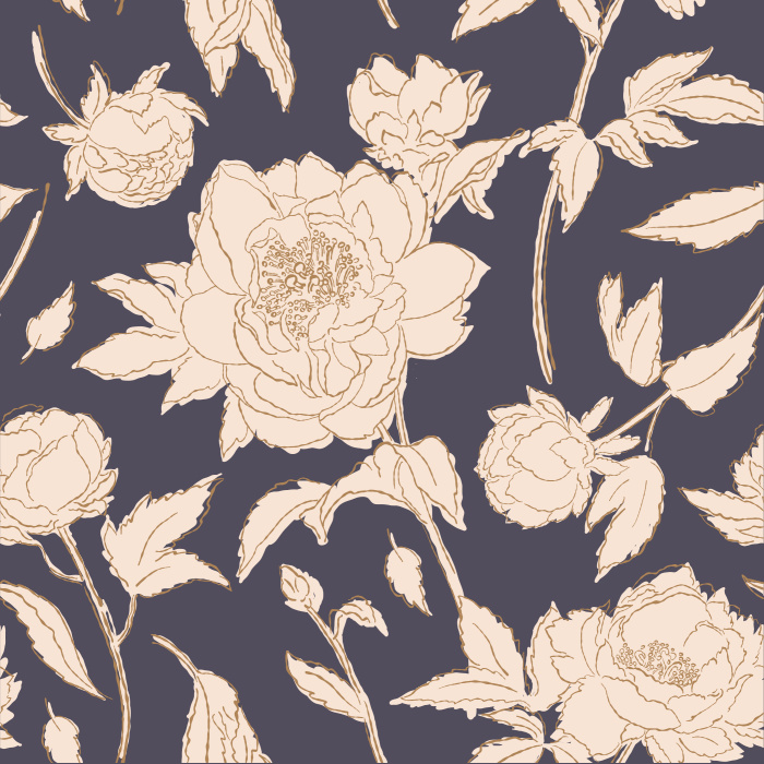 Our Sketched Peonies Peel and Stick Wallpaper is sure to bring a floral touch to any wall in your home.