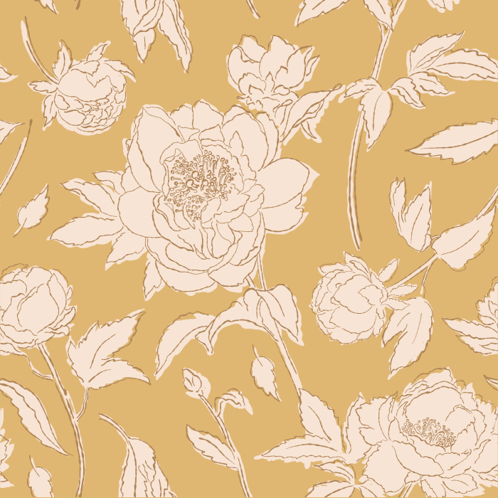 Our Sketched Peonies Peel and Stick Wallpaper is sure to bring a floral touch to any wall in your home.
