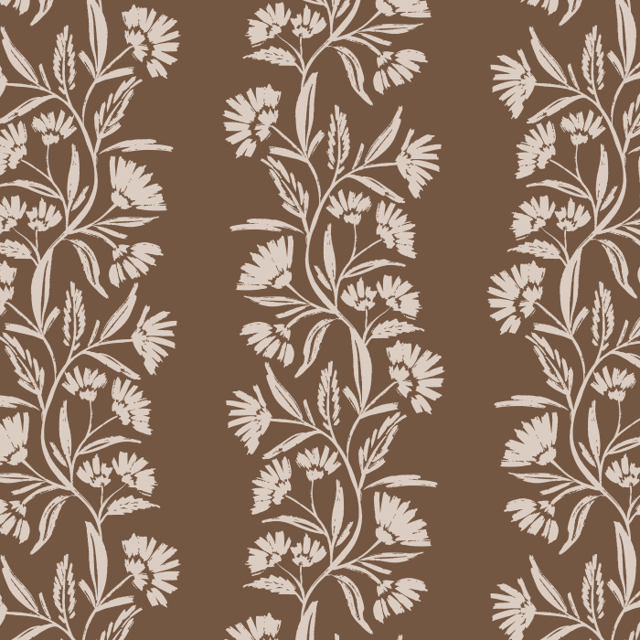 Create something absolutely timeless with our Etched Chrysanthemum Peel and Stick Wallpaper.